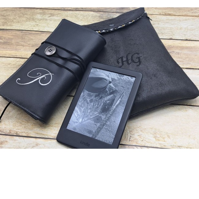 Pochette pour kindle en tissu à personnaliser