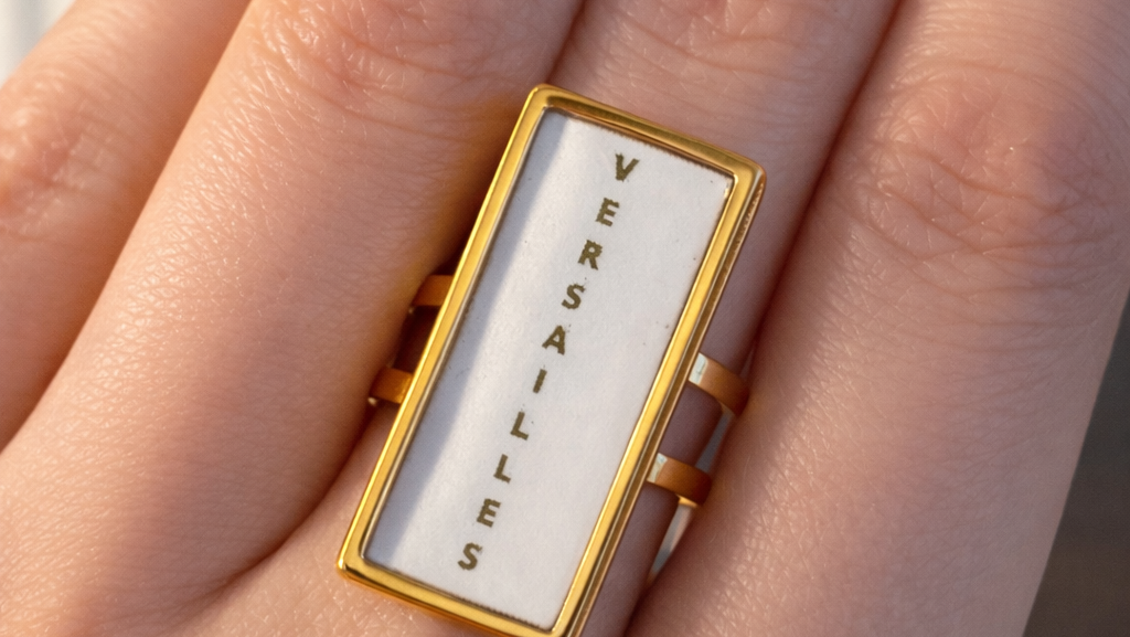 Bague Versailles bijoux artisanal