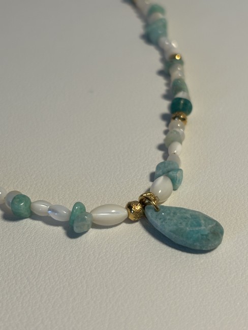 Pierre amazonite bijoux artisanaux