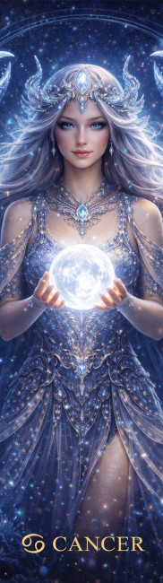 marque-page métal cancer