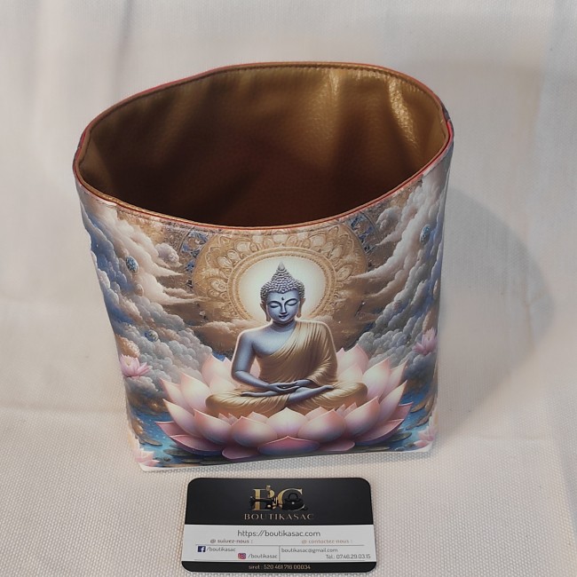 panière simili bouddha et lingettes 1