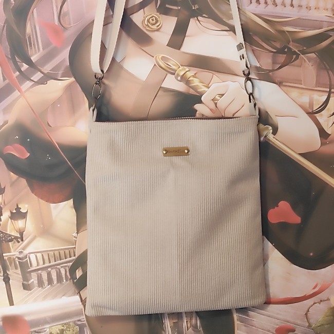 pochette bandoulière beige