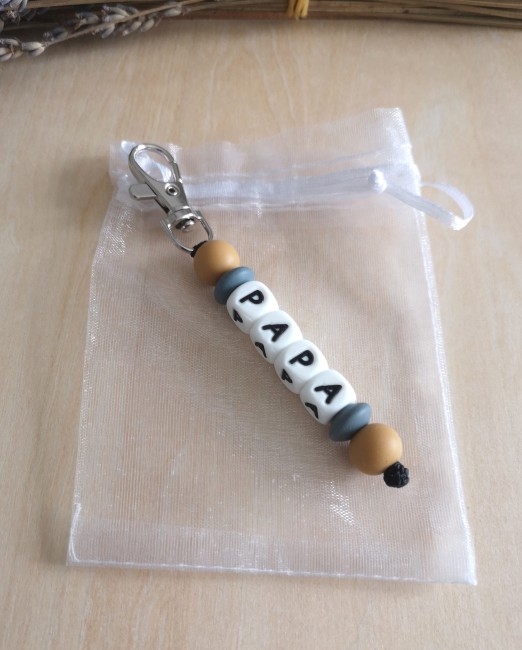 pochon porte clé papa