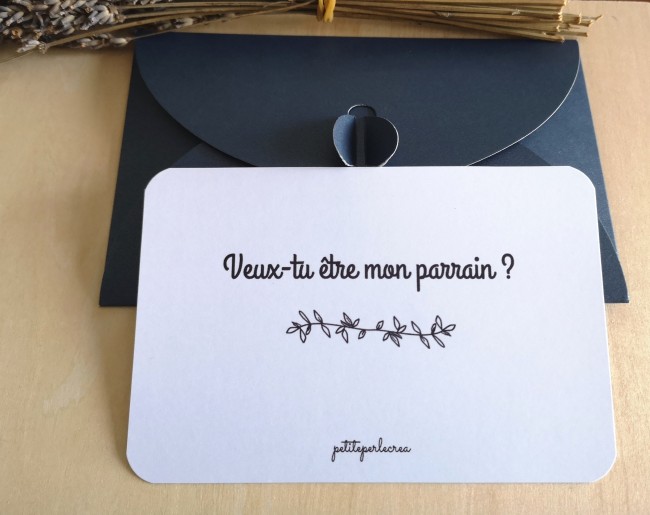 carte veux tu +enveloppe bleu