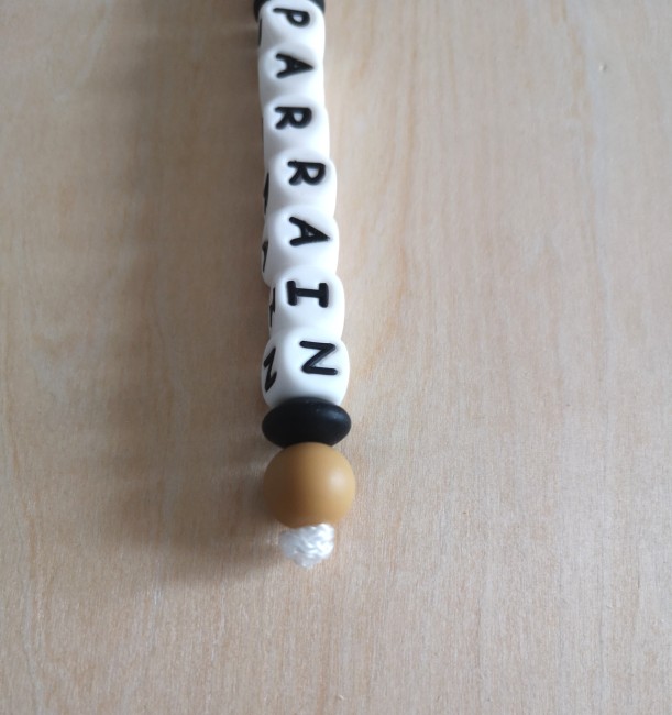 porte clé amande cappuccino bas