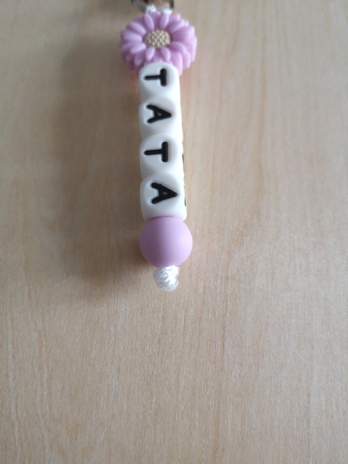 porte clé lilas bas