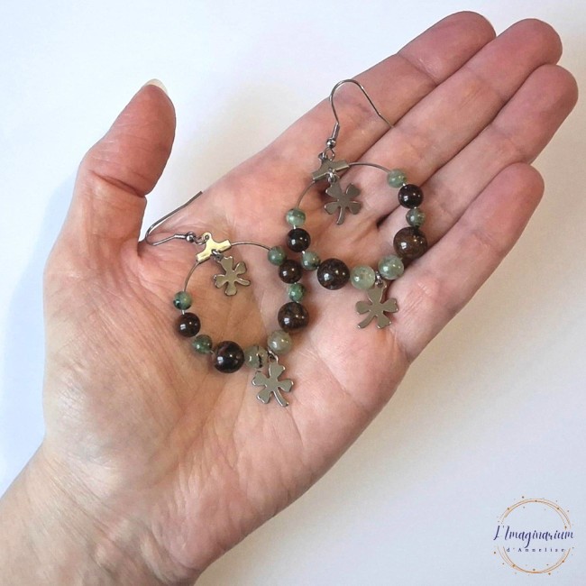 Boucles d'oreilles Aléandra