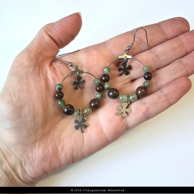 Boucles d'oreilles Aléandra