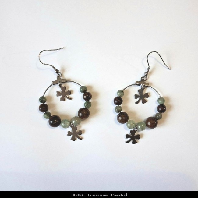 Boucles d'oreilles Aléandra