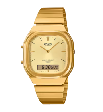 Edgy Collection vintage acier doré