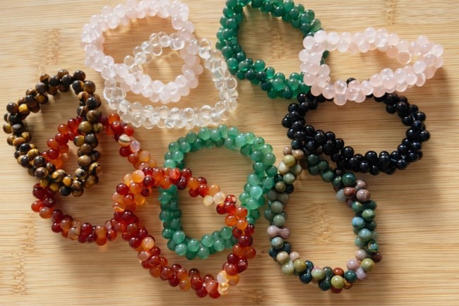 Bracelet pierres naturelles lili et ma creations