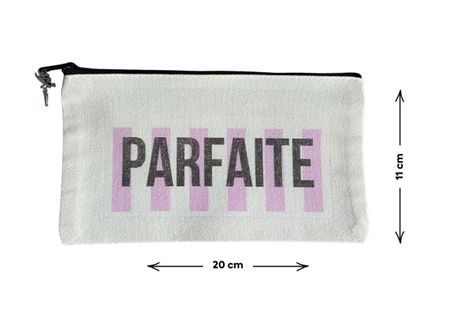 Trousse  coton "Parfaite"