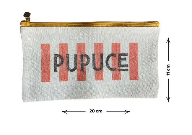 Trousse  coton "Pupuce"