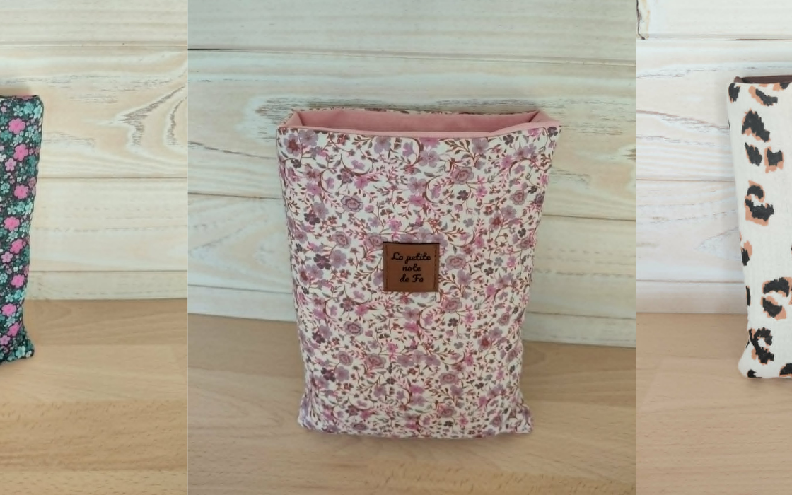 Housses de livre et housses pour liseuse faites main La petite note de Fa