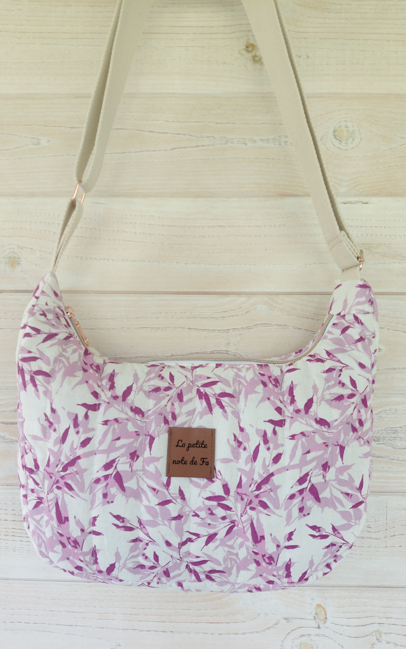 sac knox améa violet fait main femme