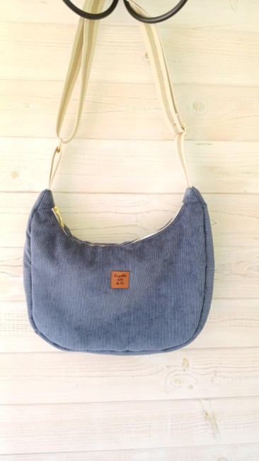 Sac Knox Corduroy Bleu face M