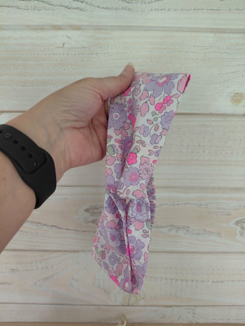 accessoire cheveux liberty lilas 