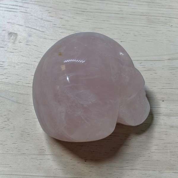 Crâne Quartz rose