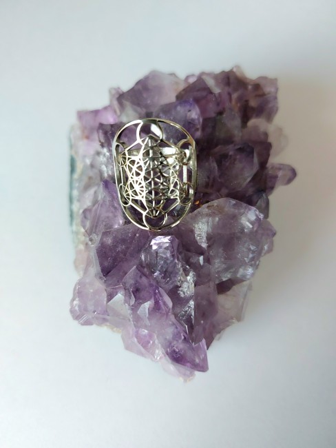 Bague Metatron argenté