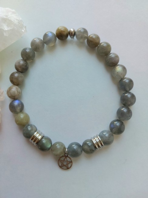Bracelet Labradorite en 8mm