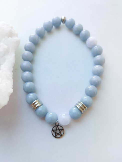 Bracelet Angelite 8mm