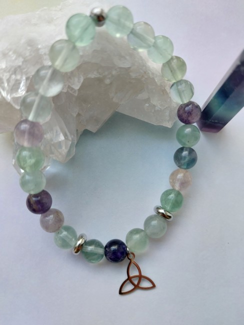 Bracelet Fluorite 8mm