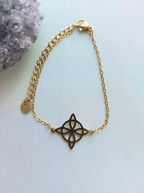 Bracelet énergétique noeud de sorcière
