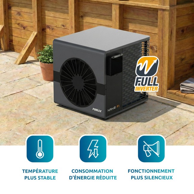 Poolex Nano 5 kW réversible full Inverter