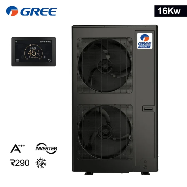 Gree Versati V R290 16 kW - Pompe à chaleur monobloc Gree Versati V R290 16 kW - Pompe à chaleur monobloc